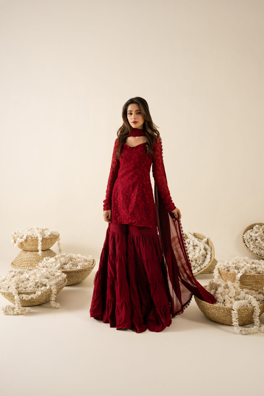 Mehroon Gharara